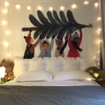 크리스마스 패브릭포스터 초대형 150X100cm : 육아는아템빨