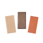 [4장] 국산 100% 자연 순수 구운 황토 점토블럭 보도블록 인테리어벽돌 바닥 적벽돌 : 보도블럭KR