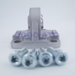 DNC/SI SNCS 에어 실린더 장착 브래킷 싱글 귀걸이 공압 부품 장착 어안 베어링 베이스 CU 보어 32mm 40mm 50mm 63mm : 지산무역