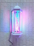미용실 싸인볼 led 아웃밴드 케이스옐로우화이트 조명 이발소 간판 바버샵 헤어샵 : 꼬꼬남매