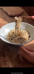 백두달표고 감칠맛 표고국수 산마늘(명이나물) 소스 들기름 국수 캠핑 밀키트 총 4인분 : 백두표고농장