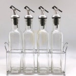 하나나 유리 오일병 250ml 4P 간장유리병 기름공병 : 하나나마켓