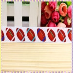 그로스그레인 리본 헤어 활 모자 파티 장식, 스포츠 공 인쇄, 7/8 OEM 22mm, H4179,  신제품 : 정민탑텐물류