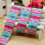 FOE 부족 인쇄 머리띠, 1 접힘, 탄성 DIY 장식, P5556 : 정민탑텐물류