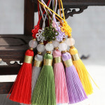 미니 노리개 전통 매듭 한복 보자기 소품 공예 장식 태슬 : 원초이스샵