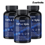 어스빌 NMN 순도99.9% NR NAD 엔엠엔 500mg 베지캡슐 30정, 3개 : 신이안컴퍼니