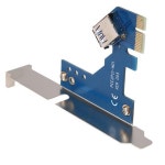 1Piece PCI-E 어댑터 카드 2 슬롯 지원 캡처 황금 사운드 : 정민국제물류