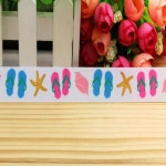 Grosgrain 인쇄 여름 슬리퍼, 리본 헤어 활, 모자, 파티 장식, , OEM, 22mm, H4968, 7/8 : 정민탑텐물류