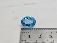 스위스블루 토파즈 11.58CT : 럭스젬 부띠끄 LuxGem