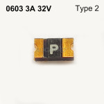 Aocarmo 10 개/몫 F9700 0467003 3AMP 32V 467 블로운 일회용 퓨즈 0603 3A 32V 실크 : 원스텝컴퍼니