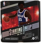 Hasbro Starting Lineup NBA 시리즈 1 Joel Embiid 15.2cm(6인치) 액션 피규어 파니니 스포츠 트레이딩 카드 농구 F8184 : 튼튼토이