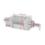 오토바이 전기 스타터 모터, 스즈키 GSX-R 600,GSX-R 750 2011-2024, 교체 모토스 엔진 호환, OEM 31100-14J10 : 동성컴퍼니