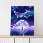 명화그리기 대형 유화 그림 풍경화 감성 취미 그리기세트 DIY 숲의 아이 40x50cm : 플레이어바웃