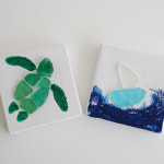 씨글라스 바다유리 조각 1-3cm 100g 업사이클링공예 : 라탄이와실랑이