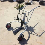 화분 수레 카트 대형 화분옮기기 종묘사 꽃집 끌차 중형A 25-55cm : SH 에스에이치