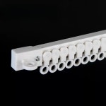 무타공 커튼 접착식 레일 천장 벽 부착식 슬라이드 브라켓 커텐 고리 붙이는 가이드 : 카미유상회