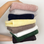 40수 코마사 멜로우 무형광 고중량 호텔수건 200g 10장 (+2세트 구매 시 티코스터 증정) : 타월박물관