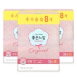(좋은느낌)오리지널 울트라슬림 날개 중형 36+8개입 4팩 : 제이엠씨 스토어