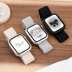 뷰씨 애플워치 호환 11 10 울트라 9 8 7 6 5 4 SE 2 브레이드 솔로루프 밴드 스트랩49/46/45/44/42mm : 뷰씨