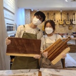 [서울 홍대] 공방나반 나무 도마만들기 원데이클래스 / 목공체험 : NAVAN
