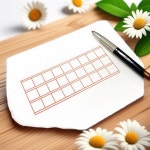 원고지 스탬프 원고지 도장 : 드림지기샵