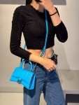 발렌시아가 크록 레더 토트/크로스백 Balenciaga 592833 / 4624 / Women : 루미에르유럽