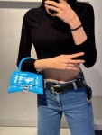 발렌시아가 크록 레더 토트/크로스백 Balenciaga 592833 / 4624 / Women : 루미에르유럽