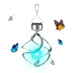 태양열 발전 야외 LED 태양광 바람 차임 램프 정원 잔디 조경 휴일 조명 방수 : 일글로리