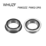 베어링 F6803 이중 5 F6802ZZ F6802Z 15X24X5MM 깊은 볼 플랜지 2RS ABEC RS F6802 홈 차폐 : 터긱스