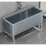 걸레 싱크대 간이 음식점 관공서 업소용 청소 병원 이동식 90cm 걸레 풀 : 구대장인1