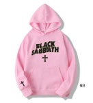 블랙 사바스 Black Sabbath 헤비메탈 록 밴드 특양면 후드티 티셔츠 A0627 : 티퍼블릭16