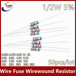 퓨즈 와이어 권선 8 7 33R 22R 3R 30R 5R 2R 5 6 39R 0 20PCS 1R 7R 1/2W 3 4 2 12R 47R 8R 10R 저항 : 터긱스