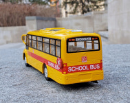 American School BUS 미국 스쿨 버스 통학 차량 승합차 1대32 1:32 자동차 미니카 모형 다이캐스트 청년K쇼핑 : 청년K쇼핑