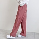 와일드팬츠 여자카고바지 편한 여성세미와이드 조거 빅사이즈 : 태빛상회