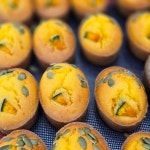쌀롱해랑 찰꿀빵 떡빵 찹쌀빵 찹쌀브라우니 글루텐프리 간식 아침대용 : 쌀롱해랑