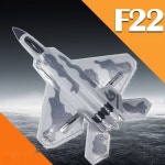 F22 RC비행기 무선조종비행기 랩터 스티로폼 FX820 : 범스펫