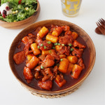 부산 맛집 상국이네가 만든 별미, 닭다리순살 떡볶이 2인분 814g 쌀떡 무항생제 : 상국이네떡볶이