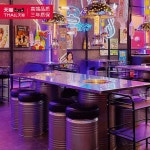 드럼통테이블 드럼통 술집 옥상 고기집 스텐 업소용 드럼통의자 고깃집 카페 탑 배기 카본 그릴 - 소형 공식 표준 구성 : 쫄마켓