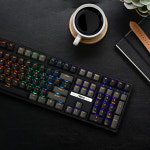 앱코 K580 투톤 키캡 교체축 게이밍 기계식 키보드 젠틀맨, 적축 : 앱코 온라인스토어