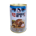 펭귄 배꼽 골뱅이 가미 400g 골뱅이통조림 : 유명한푸드