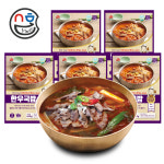 이조푸드 한우국밥 600g x 5봉 국내산 소고기로 만든 얼큰한 배추 우거지 장터국밥 : 수호미트 하남이조푸드
