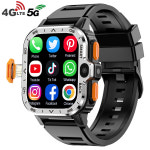 노인GPS Valdus PGD 남성용 안 이드 스마트 워치 GPS 16G 64G ROM 저장 HD 듀얼 카메라 NFC 2G 4G SIM 카드 와이파이 무선 고속 인터넷... 