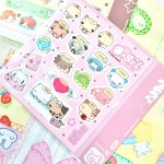 [해피냥데이] 엔젤링 스티커 : 스튜디오1도씨