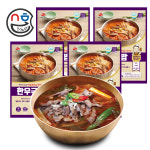 이조푸드 한우국밥 600g x 4봉 국내산 소고기로 만든 얼큰한 배추 우거지 장터국밥 : 수호미트 하남이조푸드