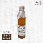 오복상회 건강기름 100% 저온압착 통참깨 중국산 참기름 아기 이유식 180ml, 1개 : 명품 오복상회