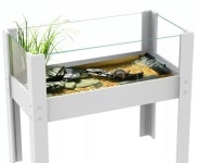 대형 거북이집 하우스 조립 조명 플라스틱 키우기 분리식 : 엘도라도 숍