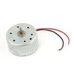 uxcell DC 모터 1.5-4.5V 1800RPM 실버 톤 24.4 X 12.5mm 금속 : 플로랄무역