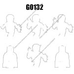 액션 피규어 빌딩 블록 장난감 시리즈 G0132 1 개 : 천마산통합상사