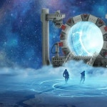 BuildMoc 우주 스타게이트 SG-1 대서양 운송선 빌딩 블록 세트 퍼들 점퍼 벽돌 장난감 선물 : 천마산통합상사