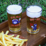 맥주잔 레트로 라거 인쇄 제작 커스텀 예쁜유리컵 집들이선물 : 안녕우주마켓